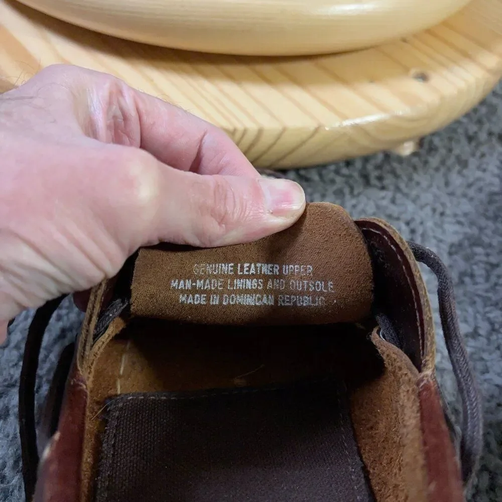 Timberland Classic Boat Shoe Mens Size 10.5 Brown Leather 2 Eye Preppy